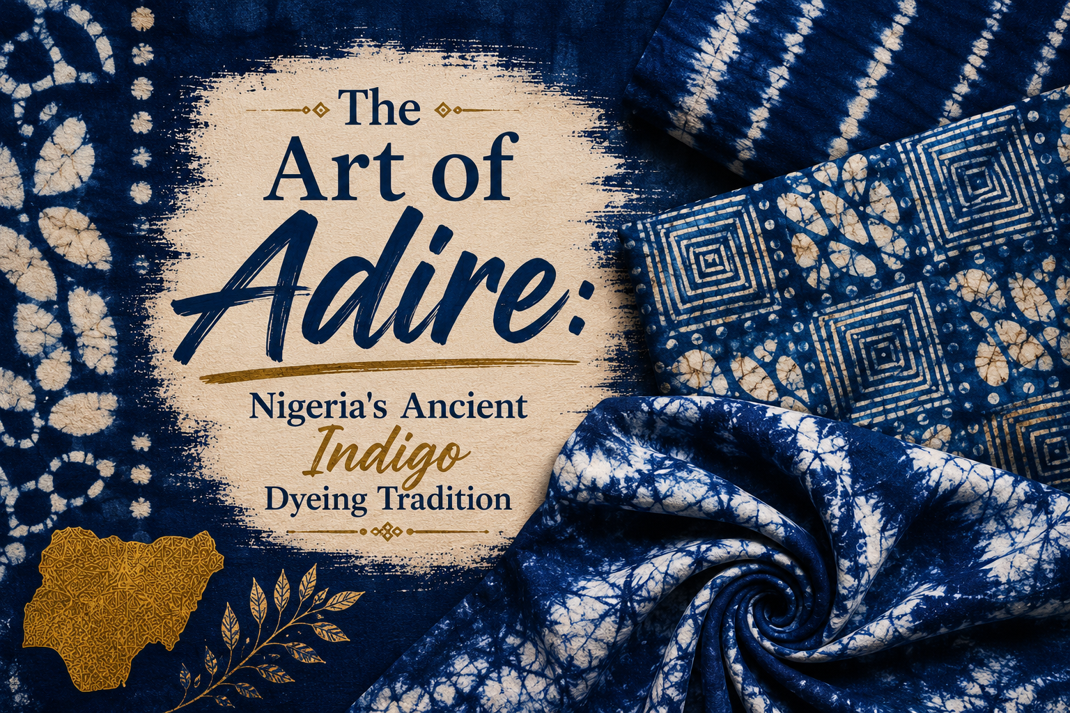 The Art of Adire: Nigeria's Ancient Indigo Dyeing Tradition