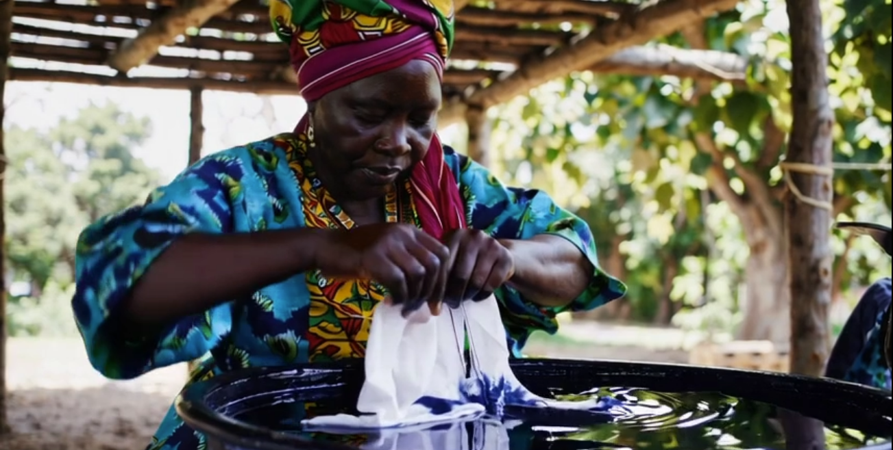 Batik Tie-Dye Fabric