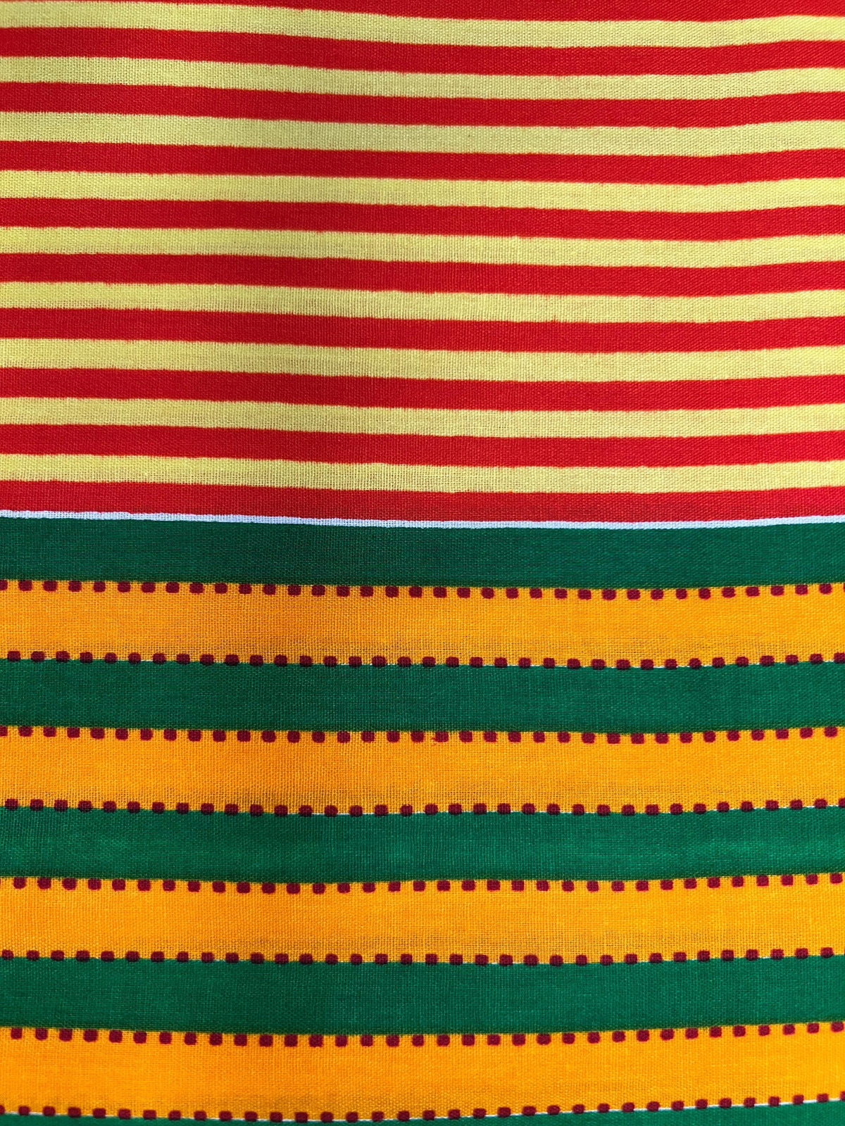 Handmade dress crafted from authentic Ankara cotton wax print fabric, demonstrating vibrant African textile suitable for garments, headwraps, and cultural fashion.