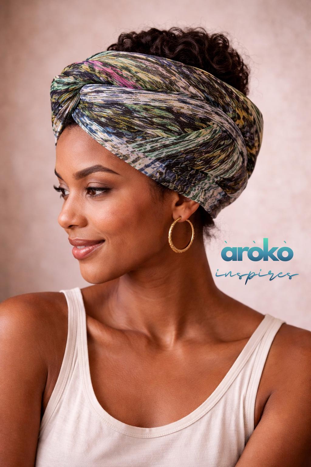 African Adire Silk Fabric for Fashion, Quilts & Decor 5 Yard