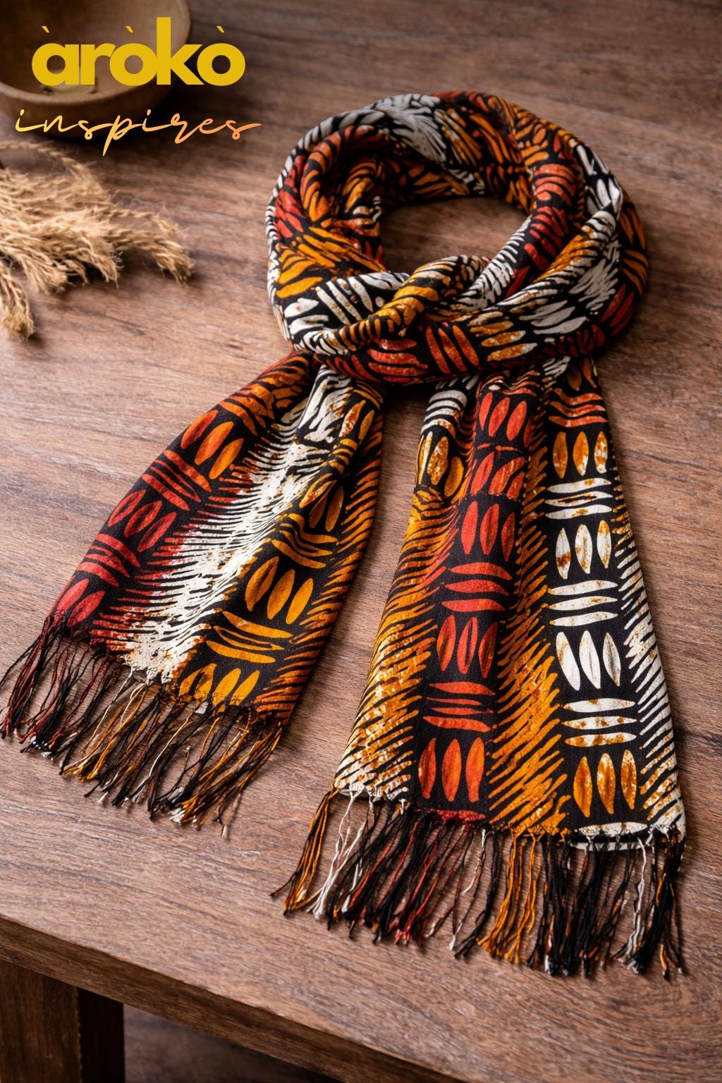 Handmade Adire Batik Silk Fabric by Yard – Luxury African Tie Dye 5 Yard