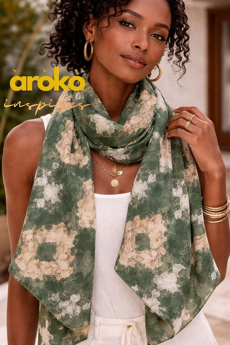 Batik Adire Guinea Brocade 5 Yards – African Fabric for Sewing & Fashion