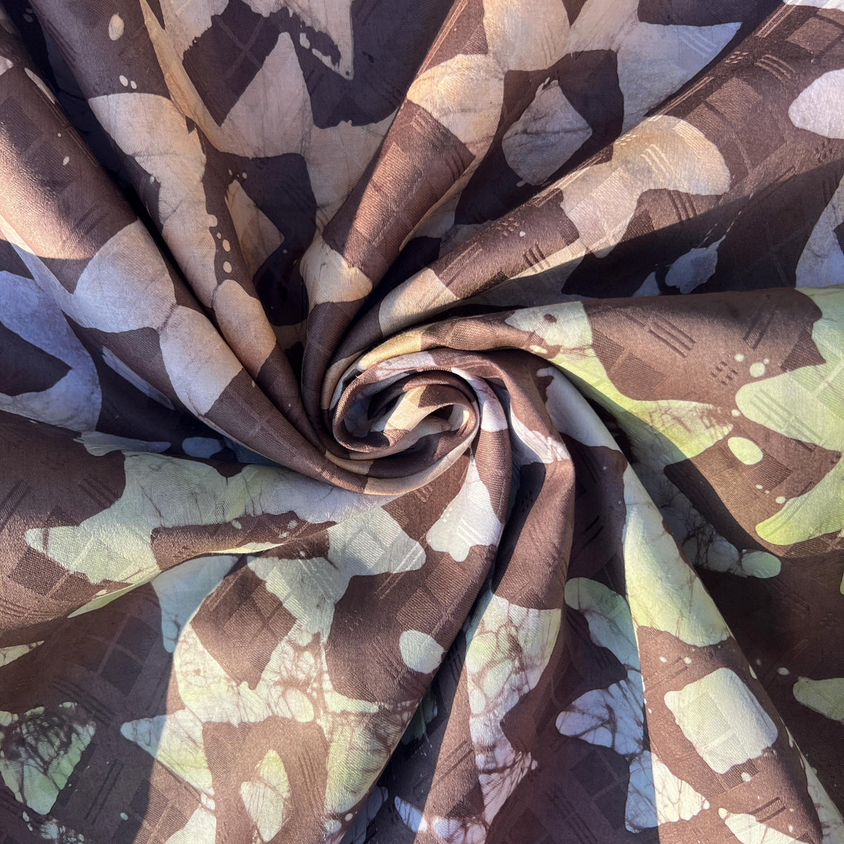 African Cotton Fabric 5 Yards – Batik Adire & Bazin Riche