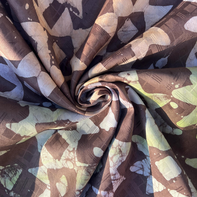 African Cotton Fabric 5 Yards – Batik Adire & Bazin Riche