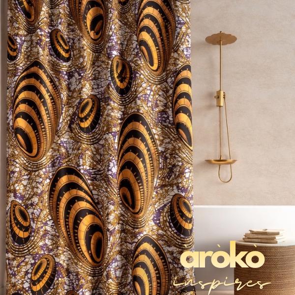Authentic Ankara Cotton African Wax Print Fabric – By the Yard, Quilting, Fashion, Decor, 6 Yards