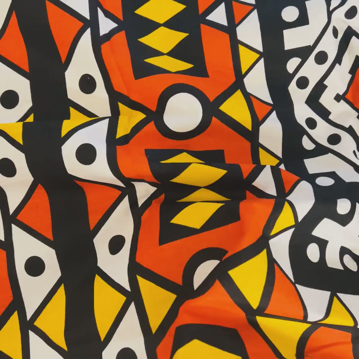 Original Ankara Cotton Fabric – African Wax Print for Quilting, DIY Projects, 6 yards