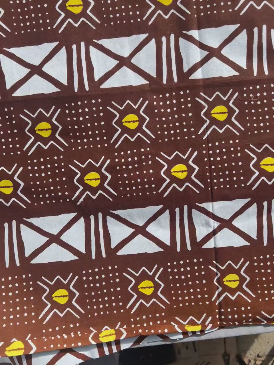 Ankara Cotton Fabric Yardage for Quilting and Sewing, 6 yards